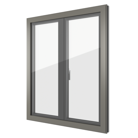 FIN-Project Nova-line Plus 78/88 aluminium-aluminium