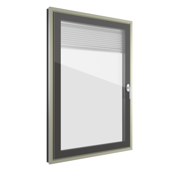 FIN-Project Nova-line Cristal Twin 78/88 Aluminium-Aluminium