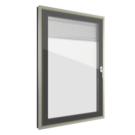 FIN-Project Nova-line Cristal Twin 78/88 aluminium-aluminium