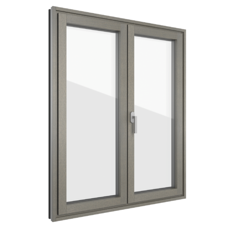 FIN-Project Nova-line Plus 78/95 Aluminium-Holz