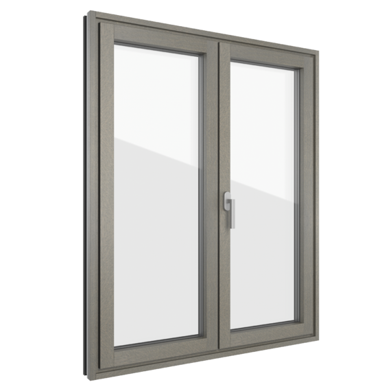 FIN-Project Nova-line Plus 78/95 aluminium-wood