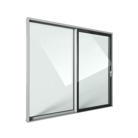 FIN-Slide Slim-line Cristal 156