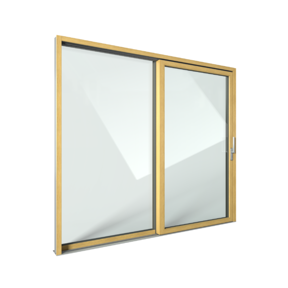FIN-Slide Nova-line Plus 170 Aluminium-Hout