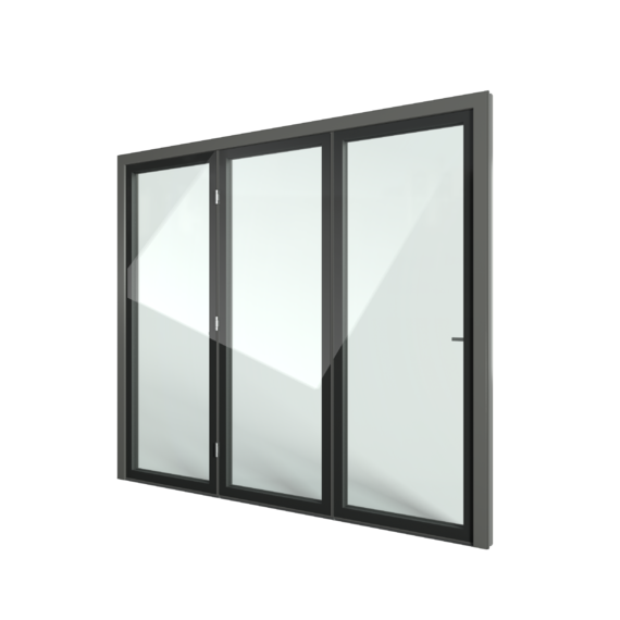 FIN-Fold Nova-line Plus 88 Aluminium-Aluminium