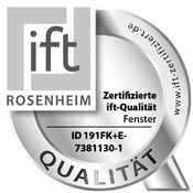 Gecertificeerde ift-kwaliteit ramen