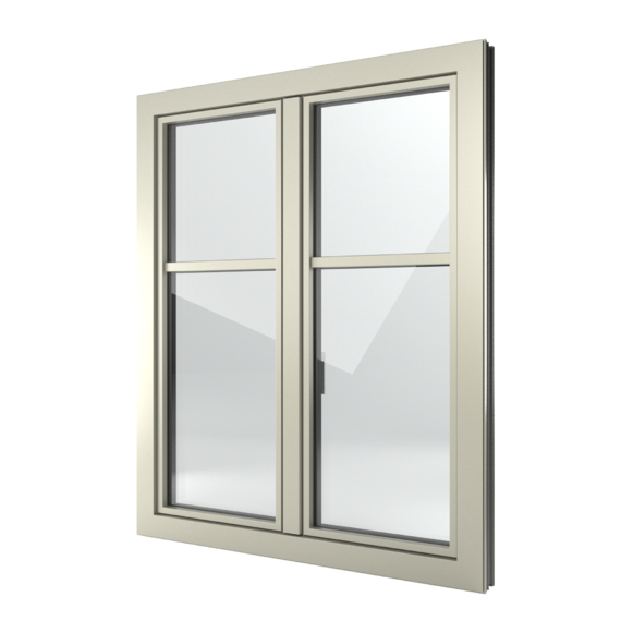 FIN-Window Slim-line 77+8 Aluminium-Kunststoff