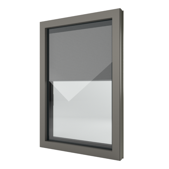 FIN-Window Nova-line Twin N 90+8 aluminium-PVC