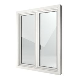FIN-Window Slim-line 124 Kunststoff-Kunststoff