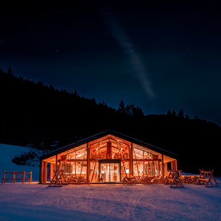 Skihut “Zin Fux” in Sexten