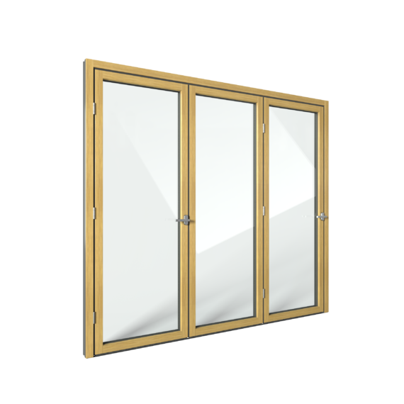 FIN-Fold Slim-line 97 Aluminio-Madera