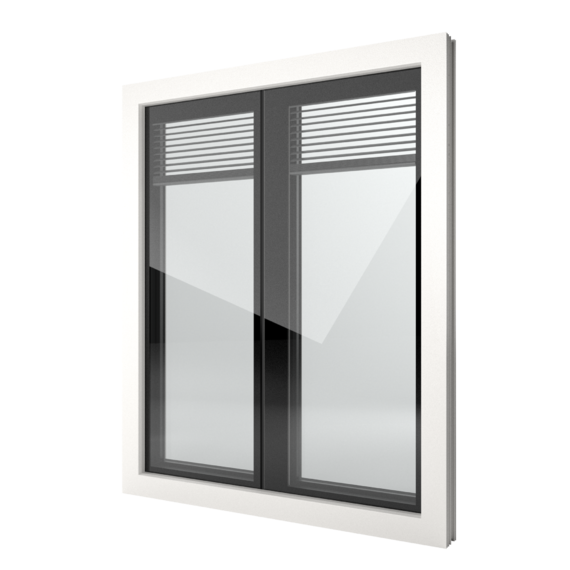 FIN-Window Nova-line Twin 90 PVC-PVC