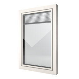 FIN-Window Slim-line Twin 90 PVC-PVC
