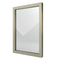 FIN-Window elemento fisso C 90+8 Alluminio-PVC