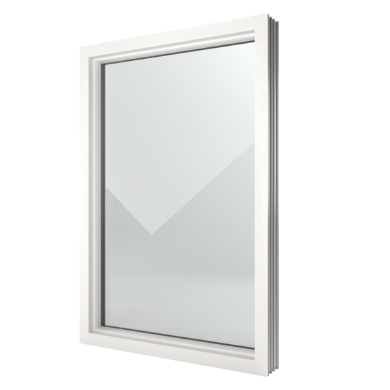 FIN-Window Vaste beglazing 124