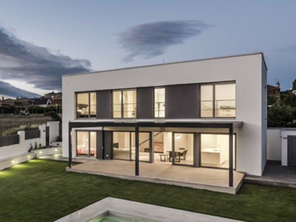 Passive house near Madrid