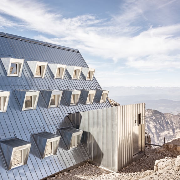 Rifugio Passo Santner in Alto Adige.