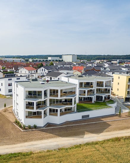 Nieuw wooncomplex bij Stuttgart
