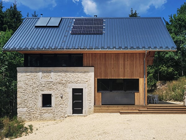 Haus im Vercors-Gebirge