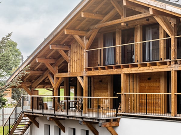 Chalet sulle montagne di Megève