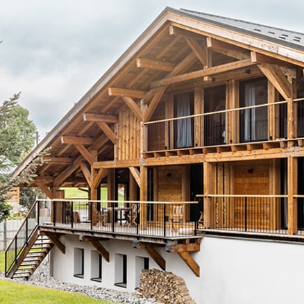Chalet in de bergen bij Megève