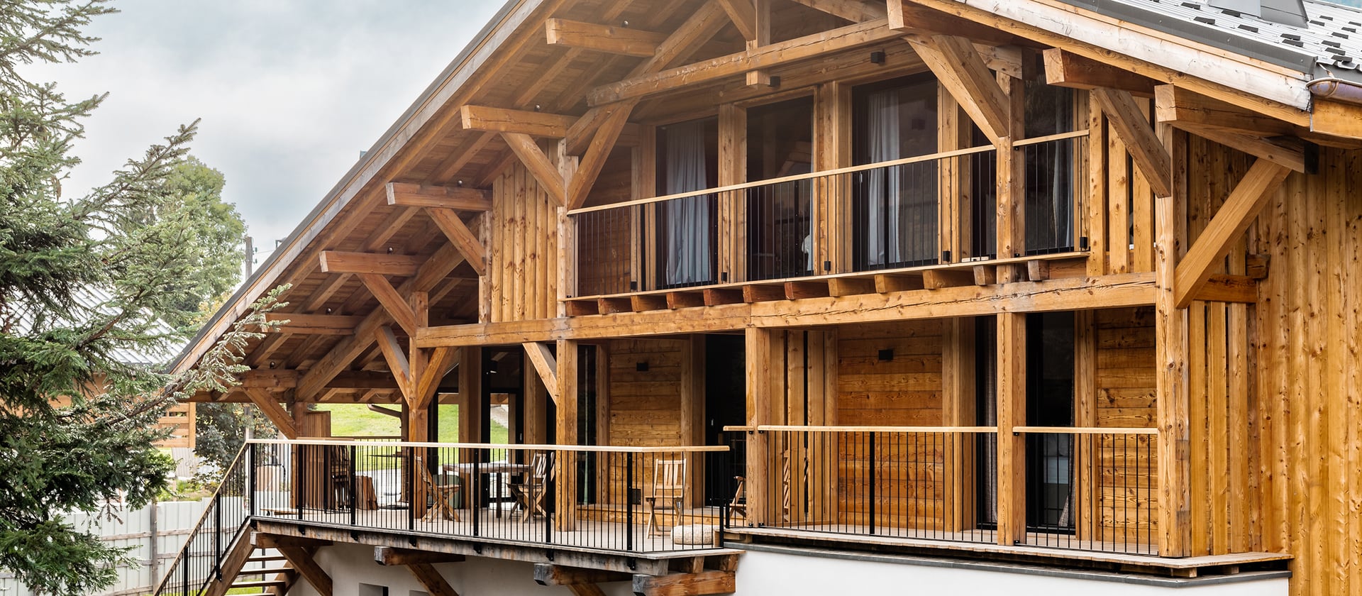 Chalet in de bergen bij Megève