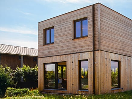 Casas modulares na Bélgica