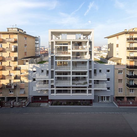 Nieuw appartementencomplex in Milaan