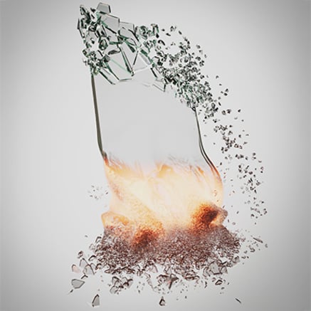 Verre.