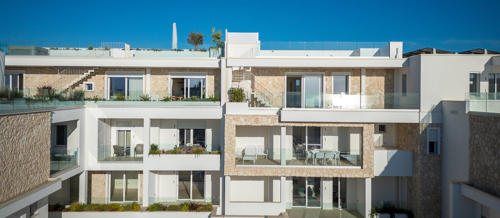Appartementencomplex op Sardinië